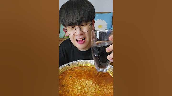 난리난 대왕뚜껑 혼자 다 먹기 가능? 도전!
