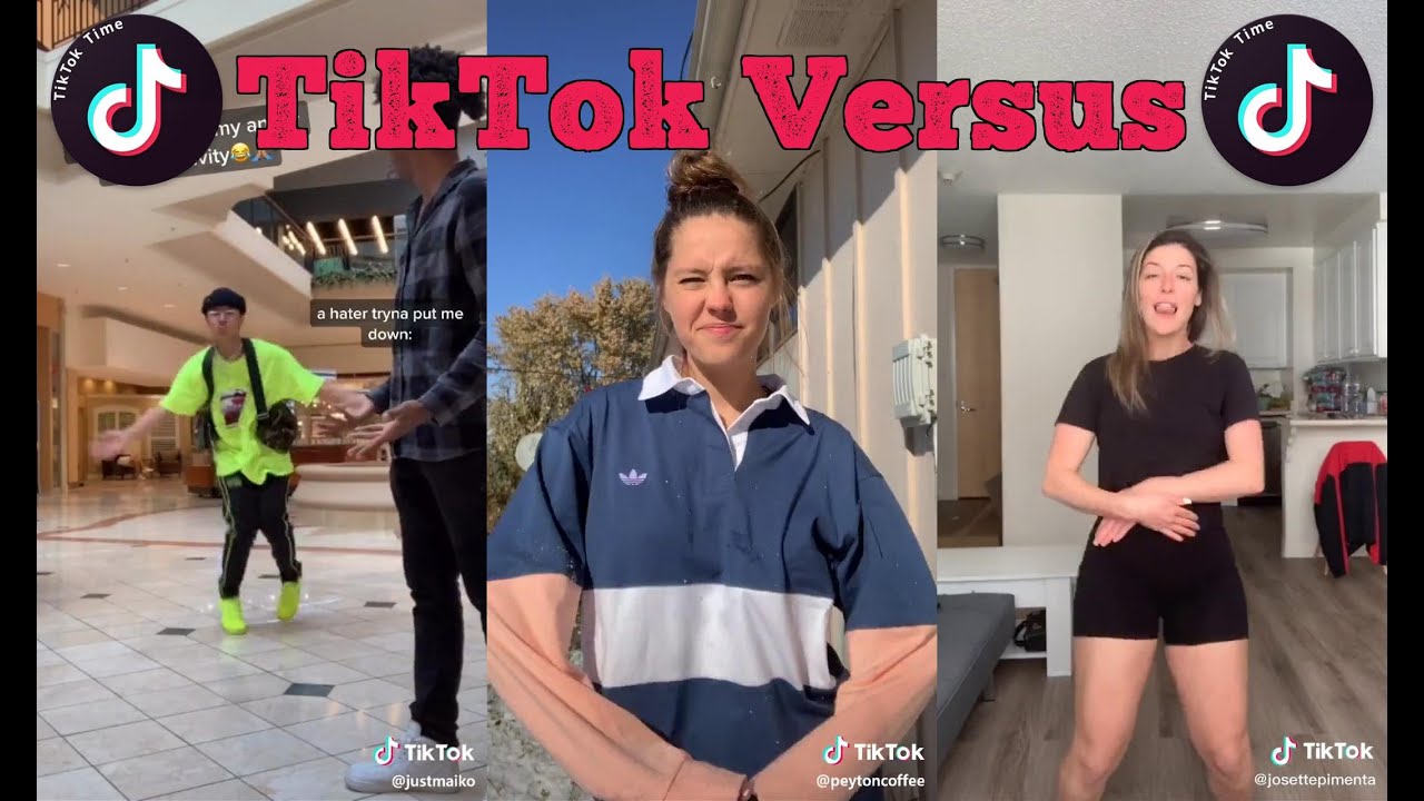 Michael Le VS Peytoncoffee VS Josette Pimenta | 100% IN SYNC TIKTOK