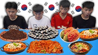 Hưng Troll | Thử Thách Người Cuối Cùng Ngừng Ăn Đồ Ăn Hàn Quốc Thắng Nhận 500$