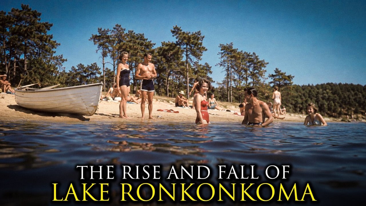 Lake Ronkonkoma has no outlet. No river drains it, no stream carries anything away. It is a glacial kettle hole, roughly 240 acres, formed when a buri...