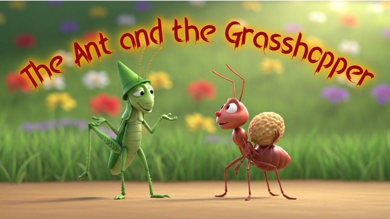 چیونٹی اور ٹڈا | The Ant and the Grasshopper | Moral Stories in Urdu