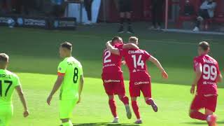 Widzew Łódź 1-3 Zagłębie Lubin - Andrejs Ciganiks Gol 202324