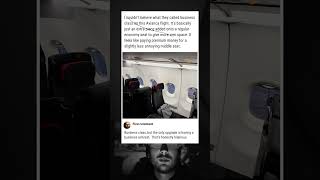 Avianca Business Class Seat Upgrade Is Just an Economy Armrest Trick