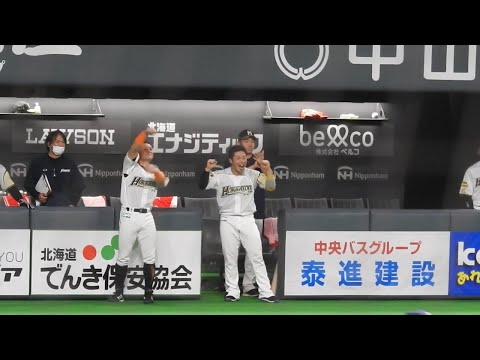 ＜2020.8.8西武戦7回裏2アウト満塁＞渡邉諒がレフトへ逆転タイムリーヒットを放つ！！