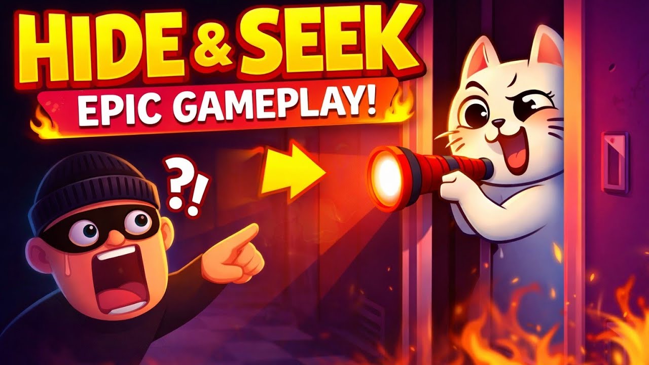 🎭Pro Hiding Skills | Hide and Seek LIVE | Who Will Win?   🔥 🔥