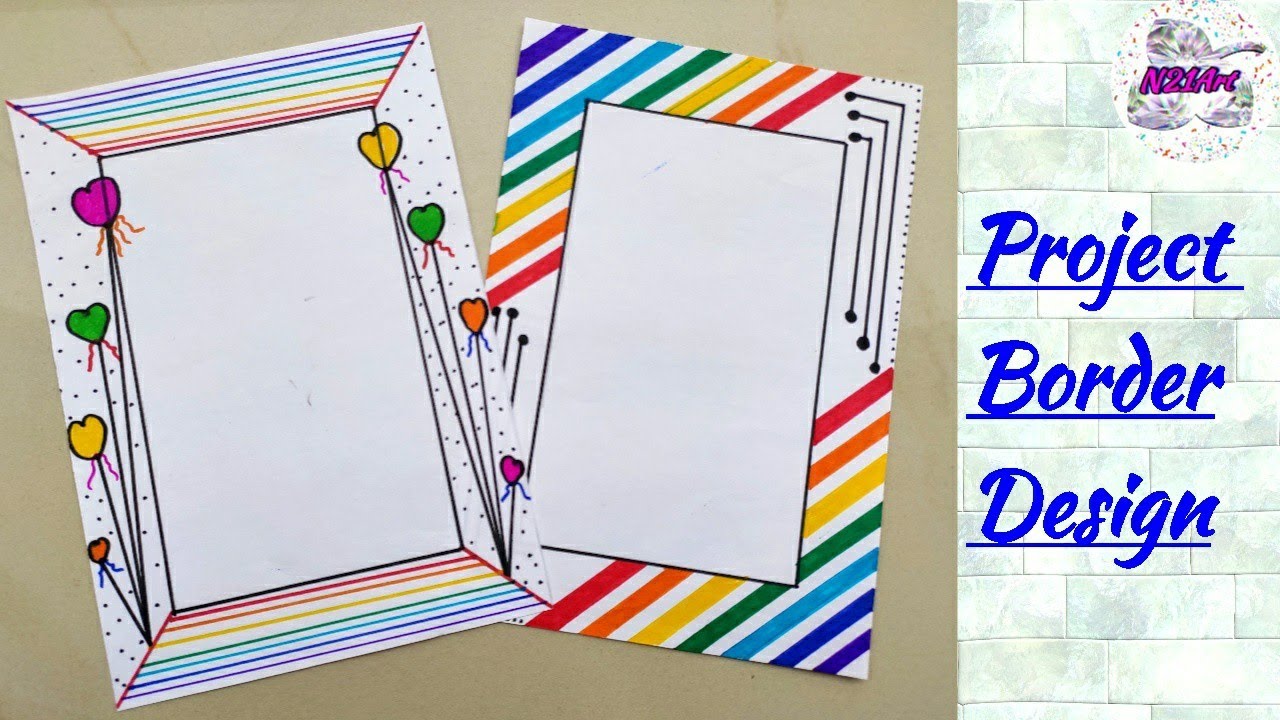 Border Design For Project Easy Border Design Designs For Front Page Border Design For Project Easy Border Design Designs For Front Page