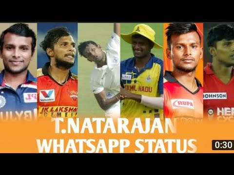  Yorker king Natarajan Whatsapp status Tamil ll Natarajan Whatsapp status ll