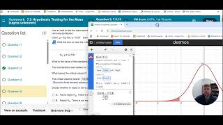 MAT 152 Examples Hypothesis Tests about a Mean with Desmos