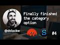Finally finished the category option | sbpkg #4