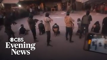 Hamas fighters execute Palestinians they accuse of collaborating with Israel
