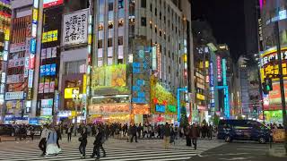 Scramble Crossing in Shinjuku