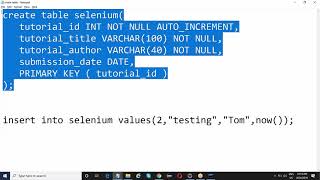Information 6  JDBC Database Connection Guide