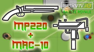 BEST Common Guns Combo for Close Range Combat (MP220 + Mac-10) | Surviv.io