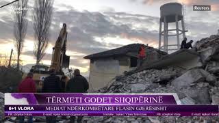 Tërmeti godet Shqipërinë. Mediat ndërkombëtare flasin gjerësisht