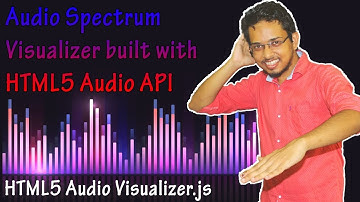 Audio Player Using html5 audio visualizer.js | HTML5 Audio API | NoorHUB