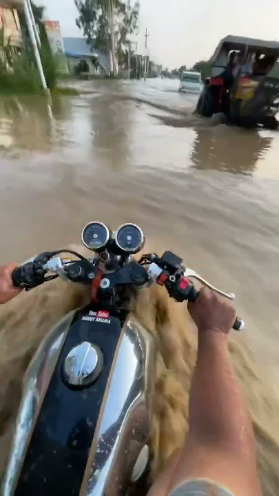 CONTINENTAL GT 650 IN RIVER  | BHOT TAGDA NUKSAN 😭 💔 AAP AISA MAT KARNA  #continentalgt650 #gt650