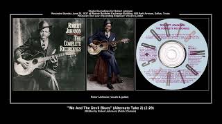 *(1937) Vocalion ''Me And The Devil Blues'' (DAL 398 Alternate Take 2) Robert Johnson