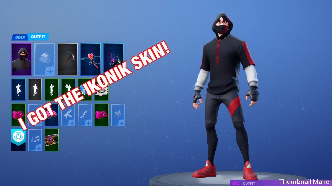 I GOT THE NEW IKONIK SKIN! YouTube
