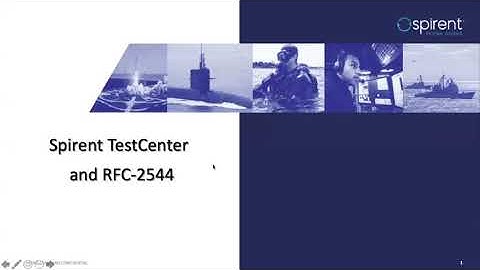 Testing RFC2544 with Spirent TestCenter