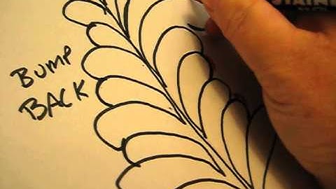 Free Motion Quilting: Intro to Feathers