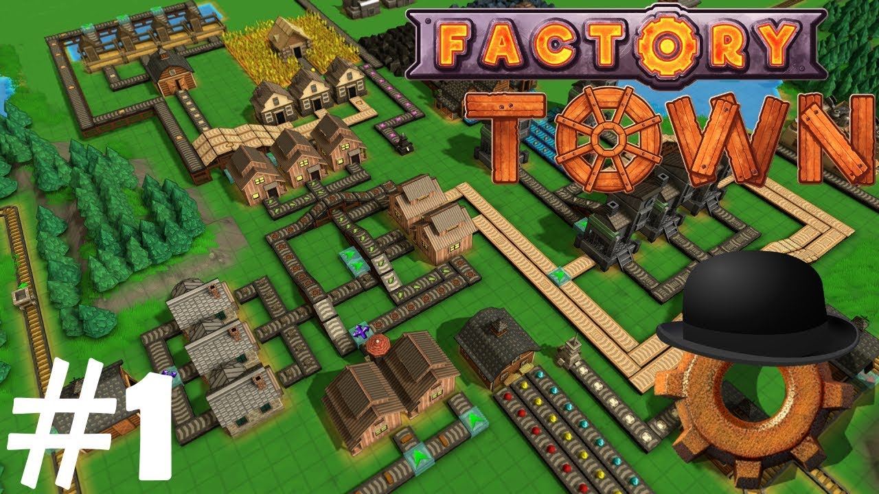 Factory Town Ep#1: Factorio Meets Kingdoms and Castles