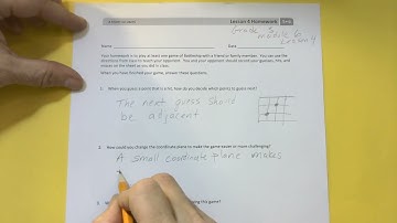 Grade 5 Module 6 Lesson 4 Homework Tutor Complete Homework Demonstrated