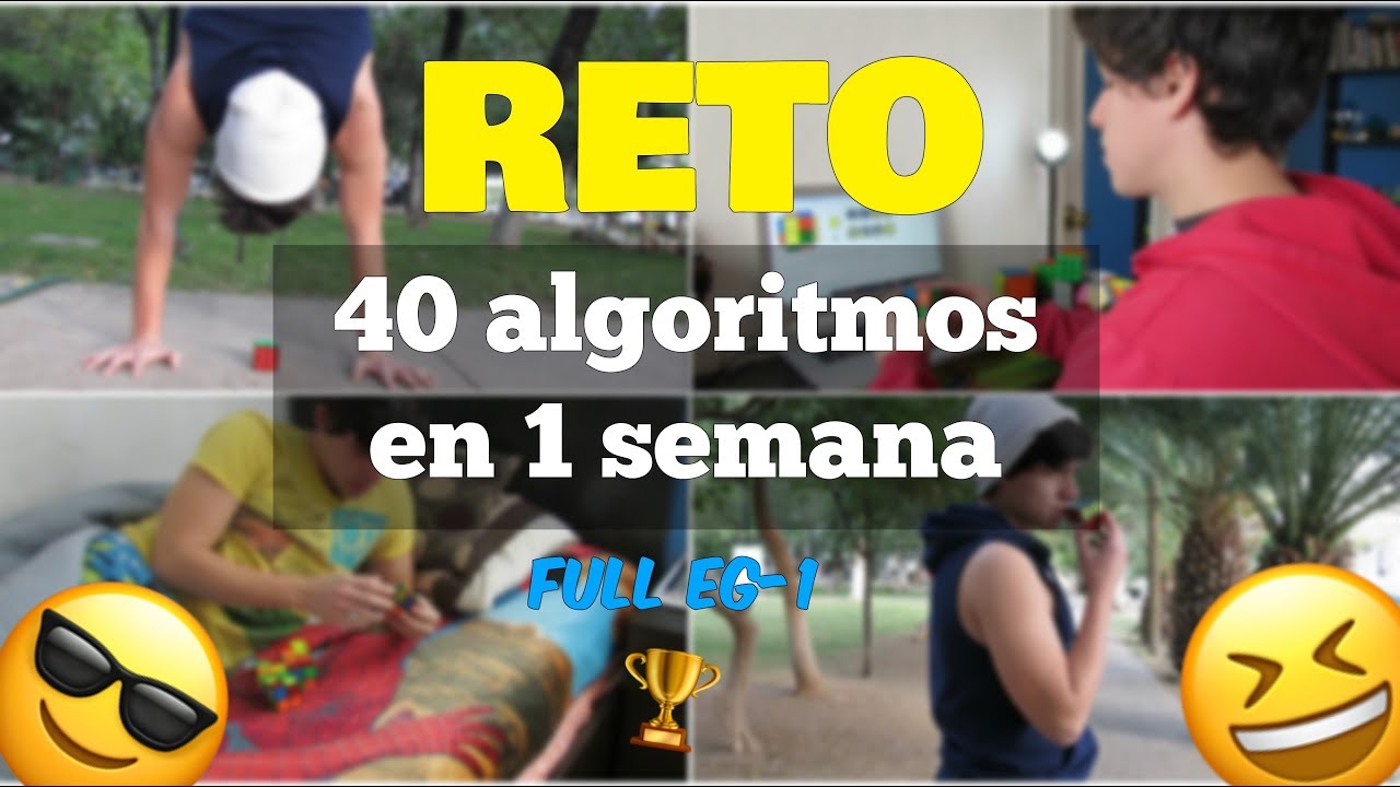 Aprendiendo 40 ALGORITMOS en 1 SEMANA | Reto | Ar Speedcuber