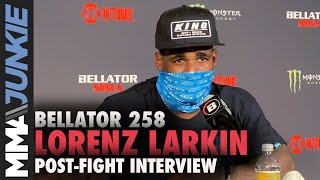 Lorenz Larkin doesn't see future at middleweight, plans to return to 170 | Bellator 258 interview