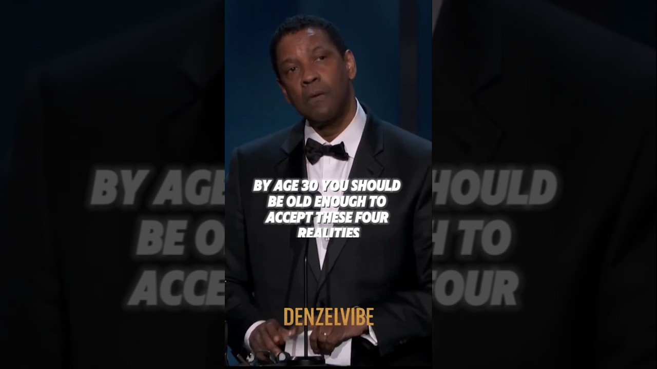 BY_AGE_30_YOU_SHOULD_BE_OLD_ENOUGH_DENZEL_SPEECH #denzelwashington #denzelwisdom #motivation #quotes