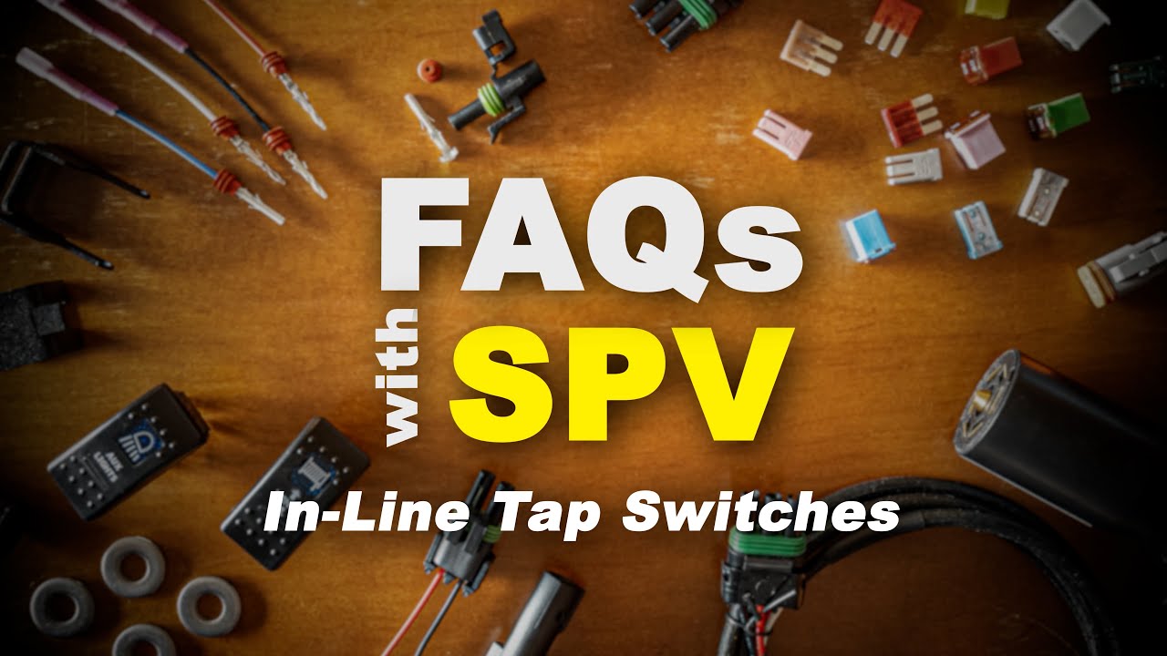 FAQs with SPV - In-Line Tap Switches - YouTube