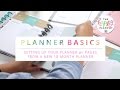 Planner Basics // Stephanie Fleming's Personal Happy Planner® Set-Up!