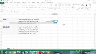 Excel 2013 Tutorial#90 Performing Calculations with Dates 1 in Excel