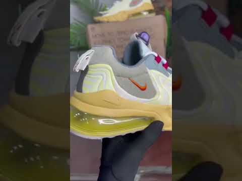 Nike Air Max 270 React ENG X Travis Scott Cactus Trails. For Order WhatsApp Us +91-7096546166