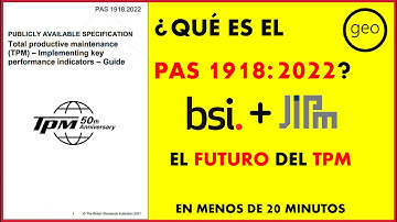 ¿QUÉ ES EL PAS 1918:2022? EN MENOS DE 20 MINUTOS!!!