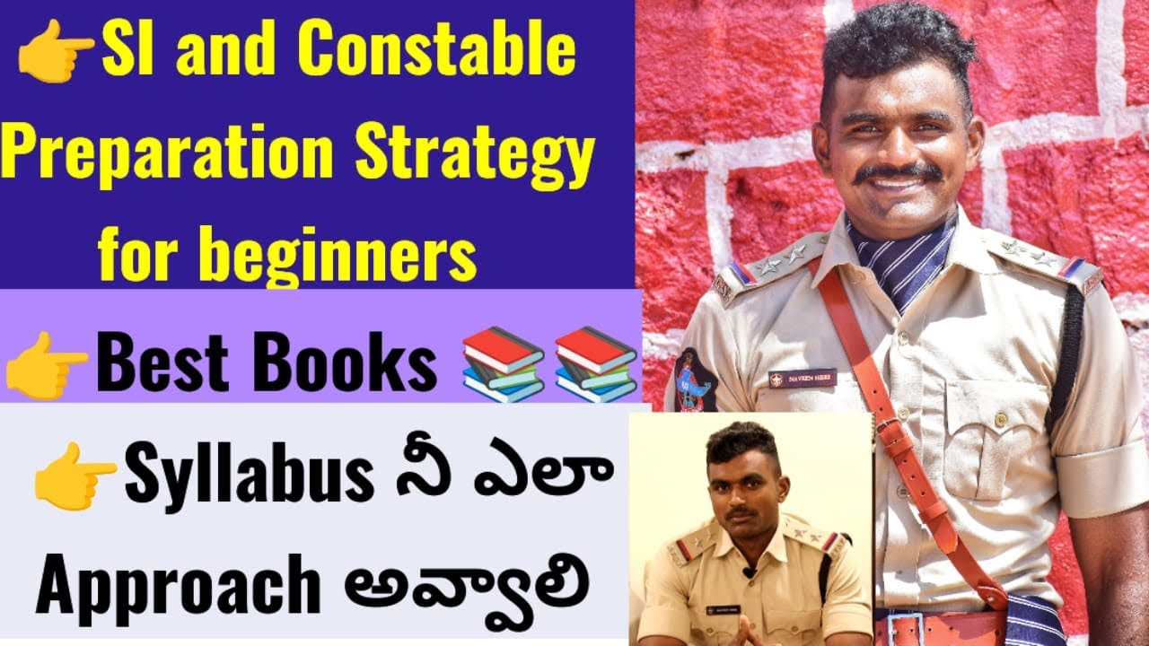SI &Constable Preparation|Strategy for beginners |Best books|📚📚@NaveenTwostarcopSI