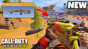 NEW *FREE* Legendary RPD - Road Mongrel IN COD MOBILE🤯 