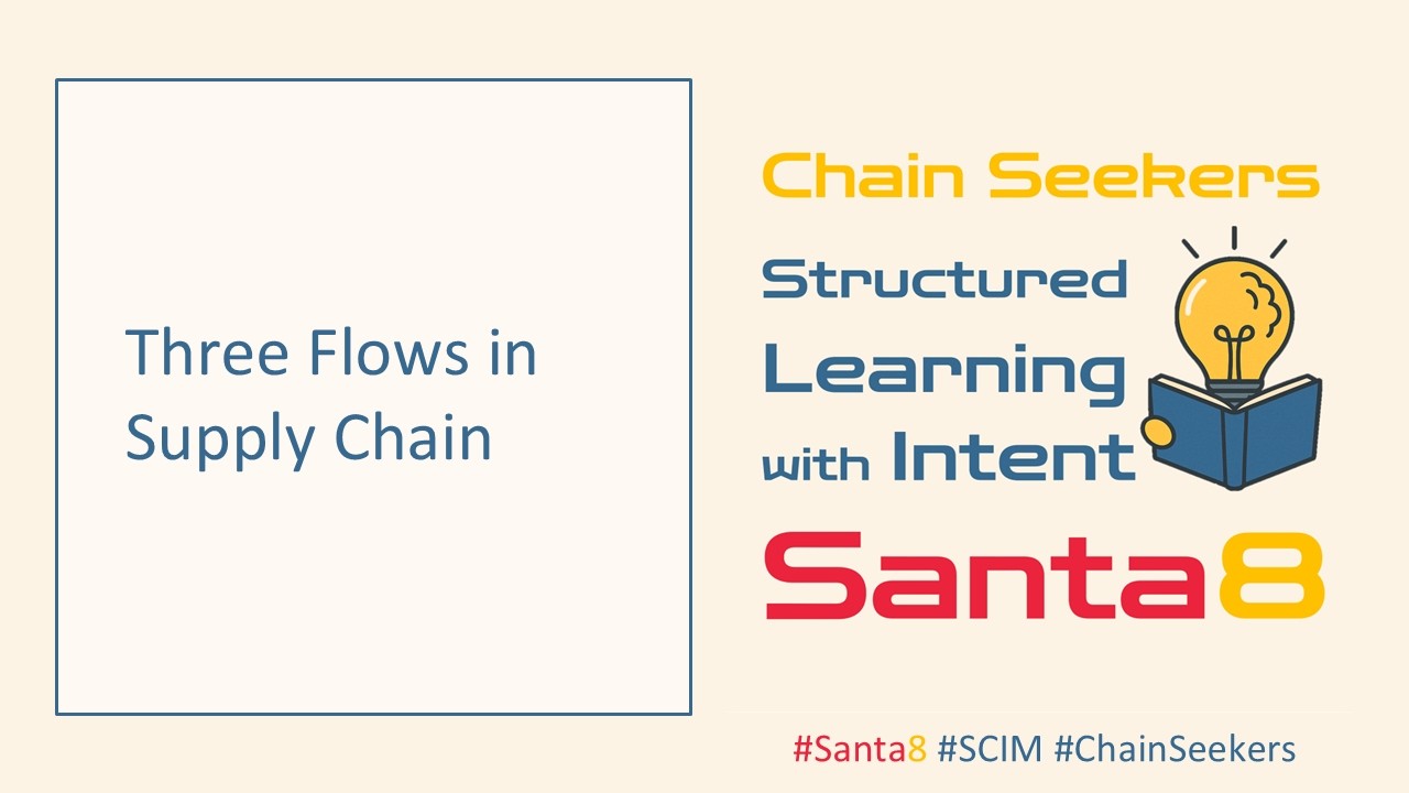 029 Three Flows in Supply Chain