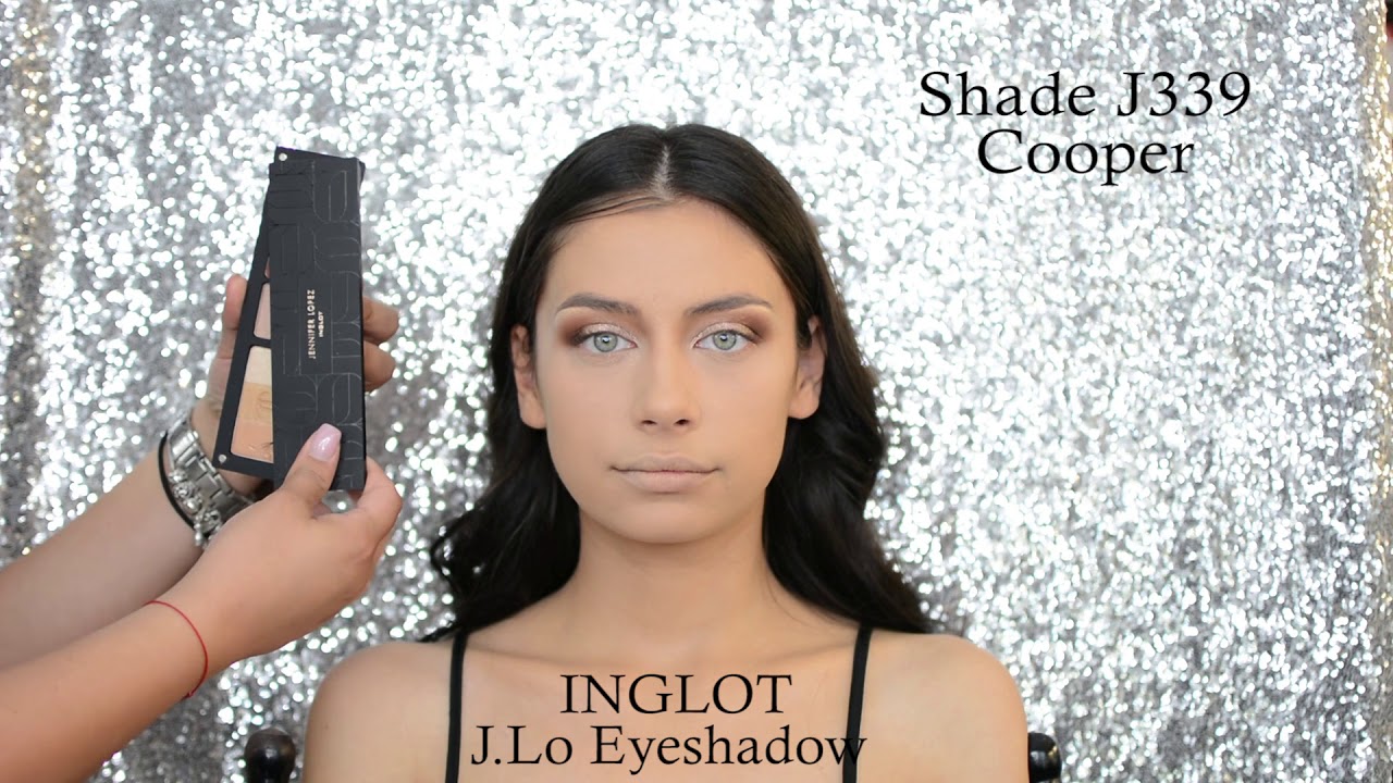 Make-up using only INGLOT products - Jennifer Lopez Collection || Turkoane Alexandra