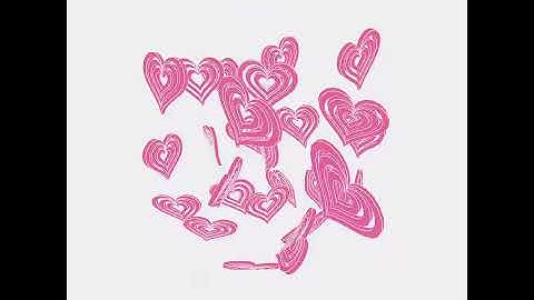 Twisted Heart. Draw by openFrameworks