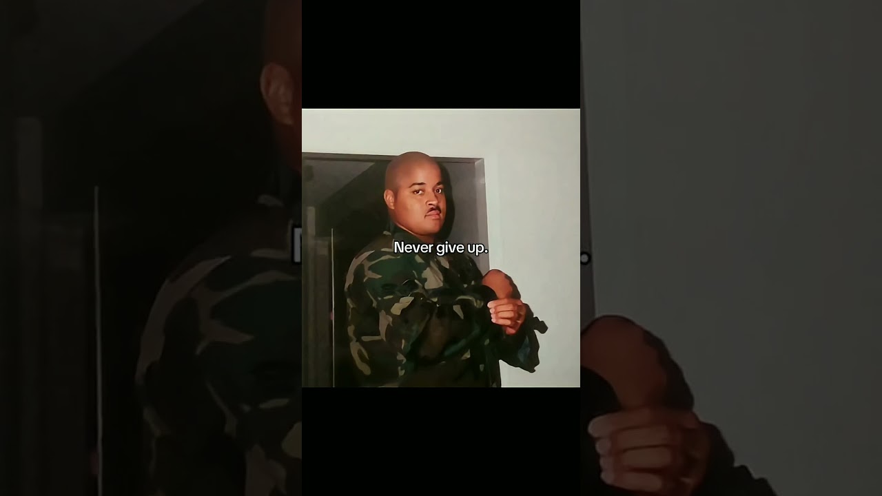 Never give up David goggins live Example 