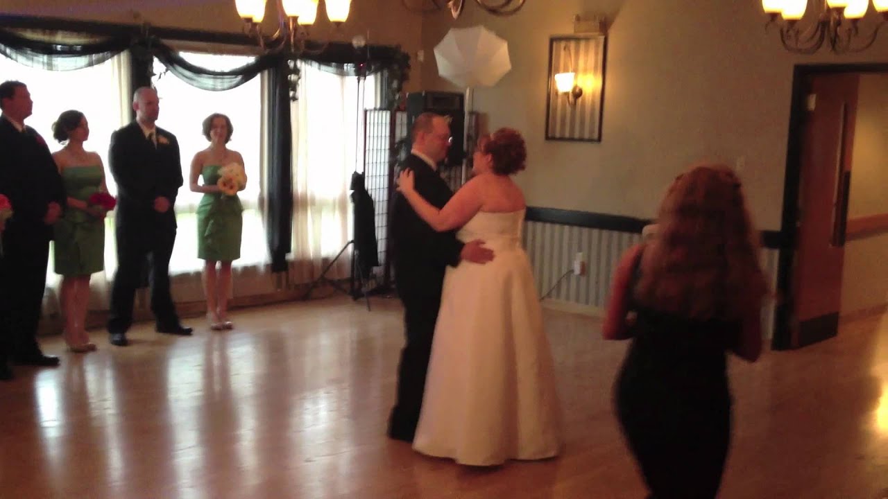 Bride & Groom Enter Reception and Couple's First Dance YouTube