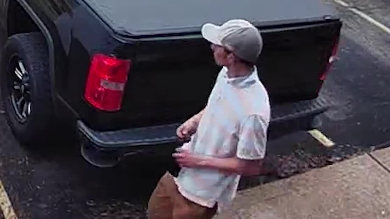 WANTED: Man sought for stealing from truck in South County - YouTube