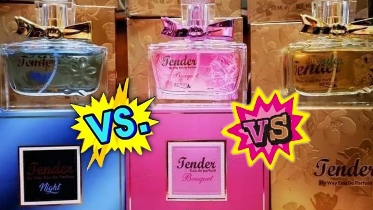 تندر & تندر بوكية & تندر نايت وايه الفرق بينهم!؟برفانات العروسه من ماي واي(عائلة تندر كلها )