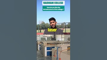 Infra, lab, cafeteria and sports @ #RajdhanCollege: Student insights #shorts #lightscameracampus