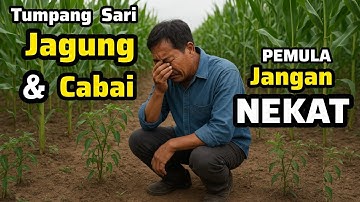 ‼️Awas Hati - Hati‼️Tumpang Sari Tanaman Jagung Dengan Cabai‼️Petani Pemula Wajib Tahu Aturan Main‼️