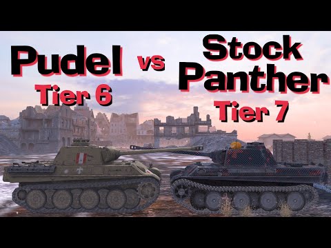 WOT Blitz Face Off || Pudel vs Stock Panther