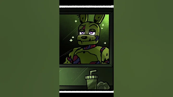 Springtrap and Michael | FNAF Comic Dub #shorts