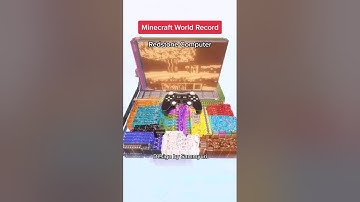 World Record Redstone Computer #minecraft