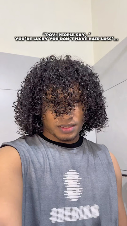 Hair loss🥲 #curlyhair #hairloss #pov #solution #shortvideo #kerala #shortsfeed #viralvideo #R7 #sad