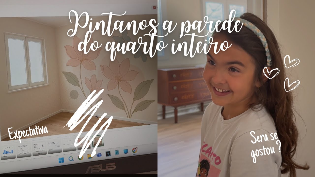 Quer fazer arte na parede? Veja como pintámos o quarto da nossa filha 🎨 + passeio surpresa no fim ✨